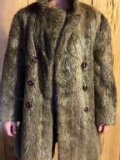 Beautiful Beaver Fur Coat Sz Med