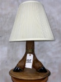 Elk Foot Lamp w/Shade