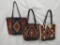 3 SOUTHWEST STYLE PURSES