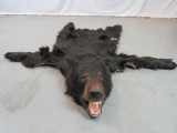 BLACK BEAR HIDE W/MOUNTED HEAD