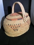 AWESOME Set of 2 Washington State Native American Baskets, Not Taxidermy = NICE !