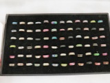 TRAY OF ASSORTED MOOD RINGS