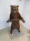 AWESOME LIFESIZE 8' BROWN BEAR ON BASE TAXIDERMY