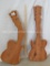 2 WOODEN GUITARS (2x$)