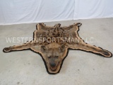 VERY RARE SPOTTED HYEN FELTED RUG TAXIDERMY