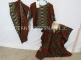 2 AFRICAN CEREMONIAL OUTFITS (2x$)