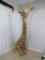 EXQUISITE GIRAFFE FLOOR PEDESTAL TAXIDERMY