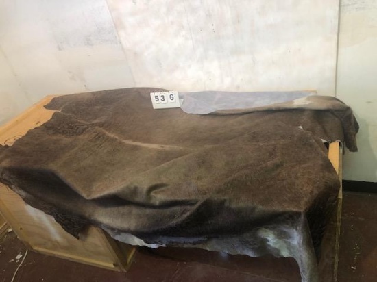 BEAUTIFUL BRAZILIAN TANNED COWHIDE RUG TAXIDERMY