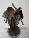 SADDLE BRONZE W/REMOVABLE PIECE