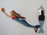 2 WOODEN MERMAIDS (2x$)