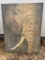 large REALLLY Nice, Elephant painting on Canvas, Signed and dated / Hoster- 08