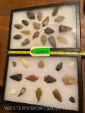Two, Arrow Head displays, 18 pieces and 14 pieces , in Displays (2x$)