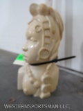CARVED STATUE FROM ELEPHANT IVORY *TX RESIDENTS ONLY*