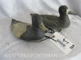 2 Vintage Duck Decoys