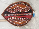 Gorgeous Leather African Shield Kenya