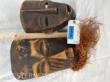 2 Old East African Ceremonial Mask (2x$)