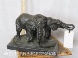 Double Elephant Bronze