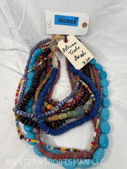 African Trade Beads 10x$
