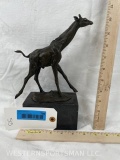 Incredibly Realistic Giraffe Bronze