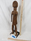 WEST AFRICAN WOODEN FIGURINE 1890s