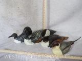 4 Wooden Duck Decoys (4x$)