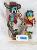 2 COTTONWOOD KACHINA DOLLS - ARIZONA 14