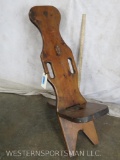 African Wooden Chair