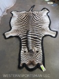 Zebra Rug TAXIDERMY