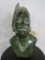 Female bust -- Verdite stone DECOR