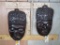 2 Carved African Tribal Masks (2x$)
