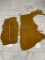 Elephant Leather, Recently Tanned, Gold Color, 4'x2' 5'x2.5' TAXIDERMY
