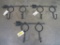 3 Metal Arrow Hangers (3x$) DECOR