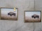 Set of Wooden Buffalo Pictures (2x$) DECOR