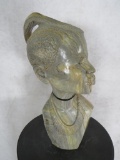 Male bust - Butterjade stone DECOR