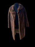 Beautiful Natural MINK Fur Coat, Silk lining, 2 pockets, Sm. - Med. size. Excellent condition, NOT T