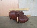 Really Heavy Carved Hippo Statue