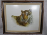 Framed Tiger Picture by Gilbert Duran 36