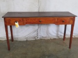 Wooden Entryway Table FURNITURE DECOR