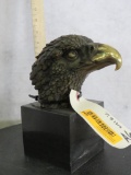 Eagle Head Bronze 7.8lbs DECOR