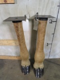 Pair of Giraffe Legs (2x$) TAXIDERMY