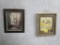 2 F Gray Framed Duck Pictures (2x$) DECOR