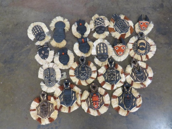 20 Mini Tribal Decorative Masks (ONE$) DECOR