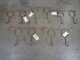 5 Metal Arrow Hangers (5x$) DECOR