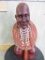Carved Wood African Female Bust 15.5