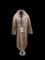 Beautiful, Full length, Pale Beaver fur coat, Excellent condition, Medium size, , not Taxidermy