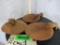 3 Carved Wooden Bowls (ONE$) DECOR