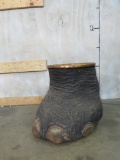 Really Nice Elephant Foot Bin *US RES ONLY* TAXIDERMY
