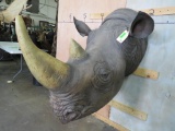 Awesome Reproduction Black Rhino *Can Go Anywhere* TAXIDERMY