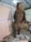 Lifesize Standing Brown Bear on Base 8'1