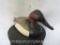 Tom Tafer Ducks Unlimited Wooden Duck Decoy DECOR